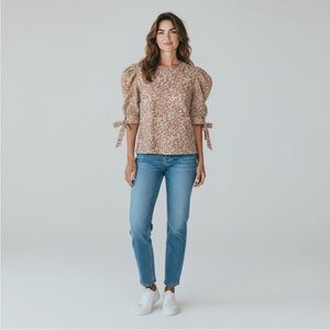 Hyacinth House Fiona Floral Top Small